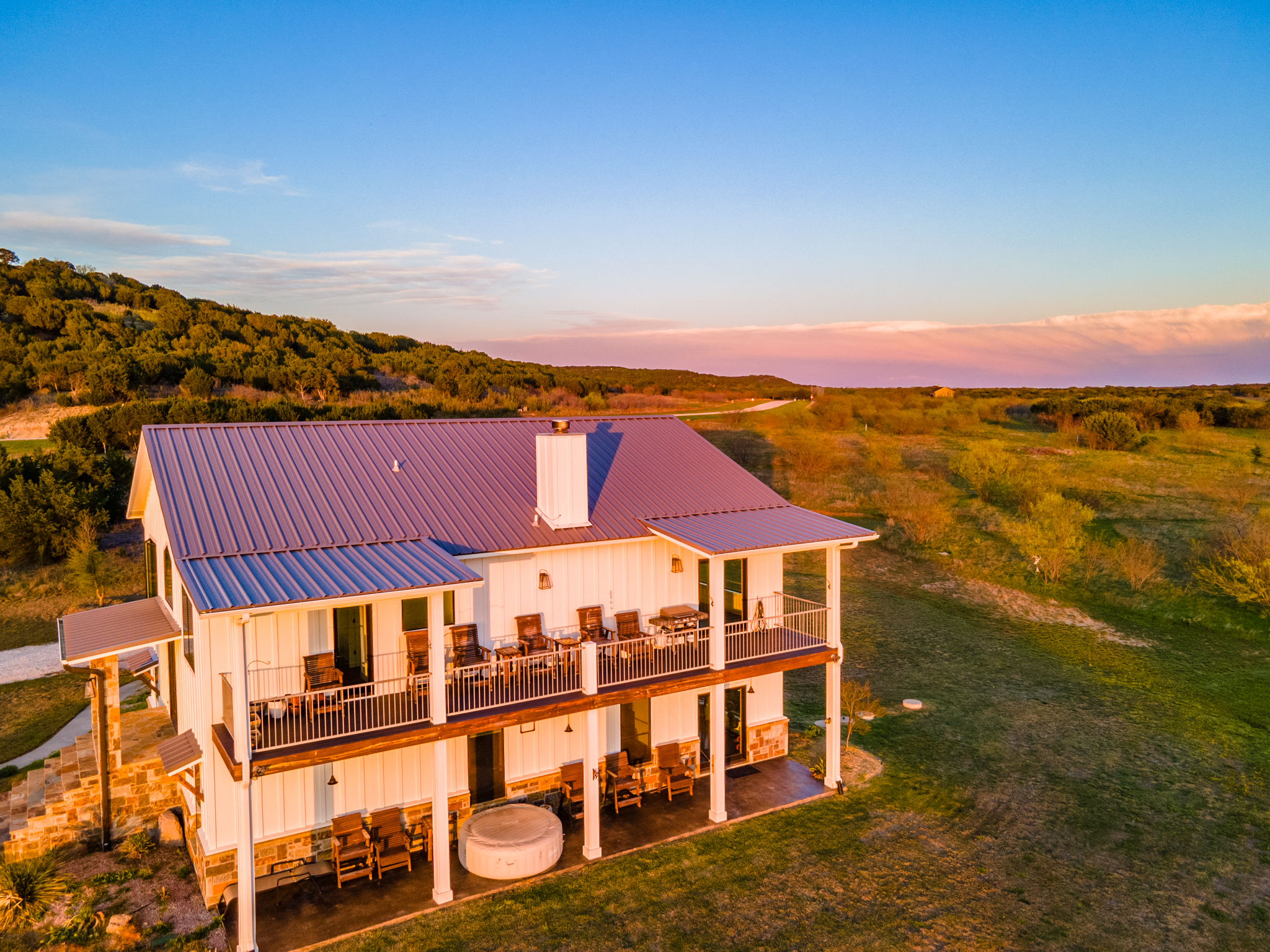 Home in The Hills Above Possum Kingdom Sold By Maggie Burgess in 2024. 