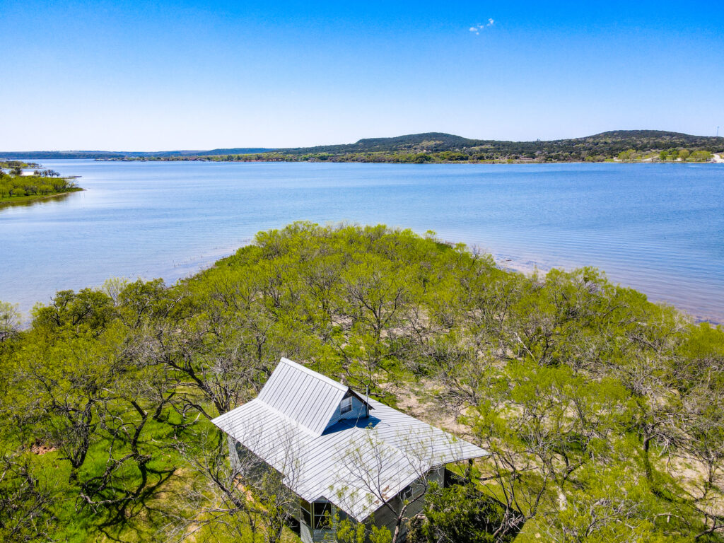 Cabin in Hog Bend at Possum Kingdom Lake