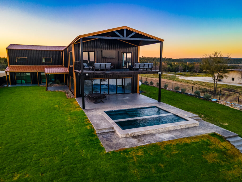 2024 newly built barndominium listed by Maggie Burges